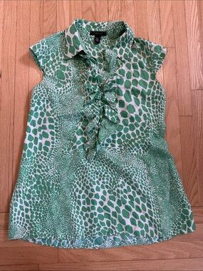 5 for $25 // Laundry by Shelli Segal 100% silk blouse size 4